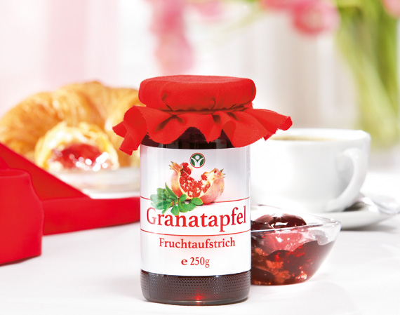 Granatapfel-Fruchtaufstrich - Solutions Vertriebs GmbH